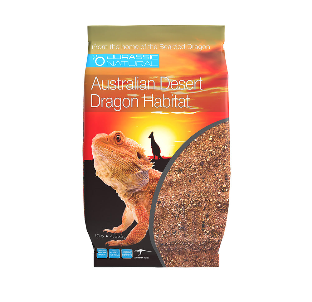 10 Pound bag of Australian Desert Dragon Habitat - Substrate from the Natural Home of the Bearded Dragon
