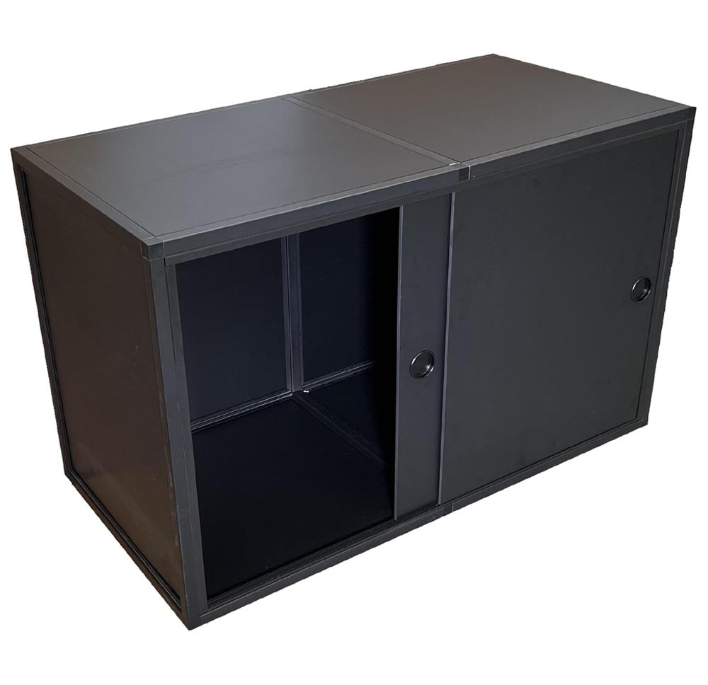 Essential 2.0 4 Foot Stand has two large doors for easy access