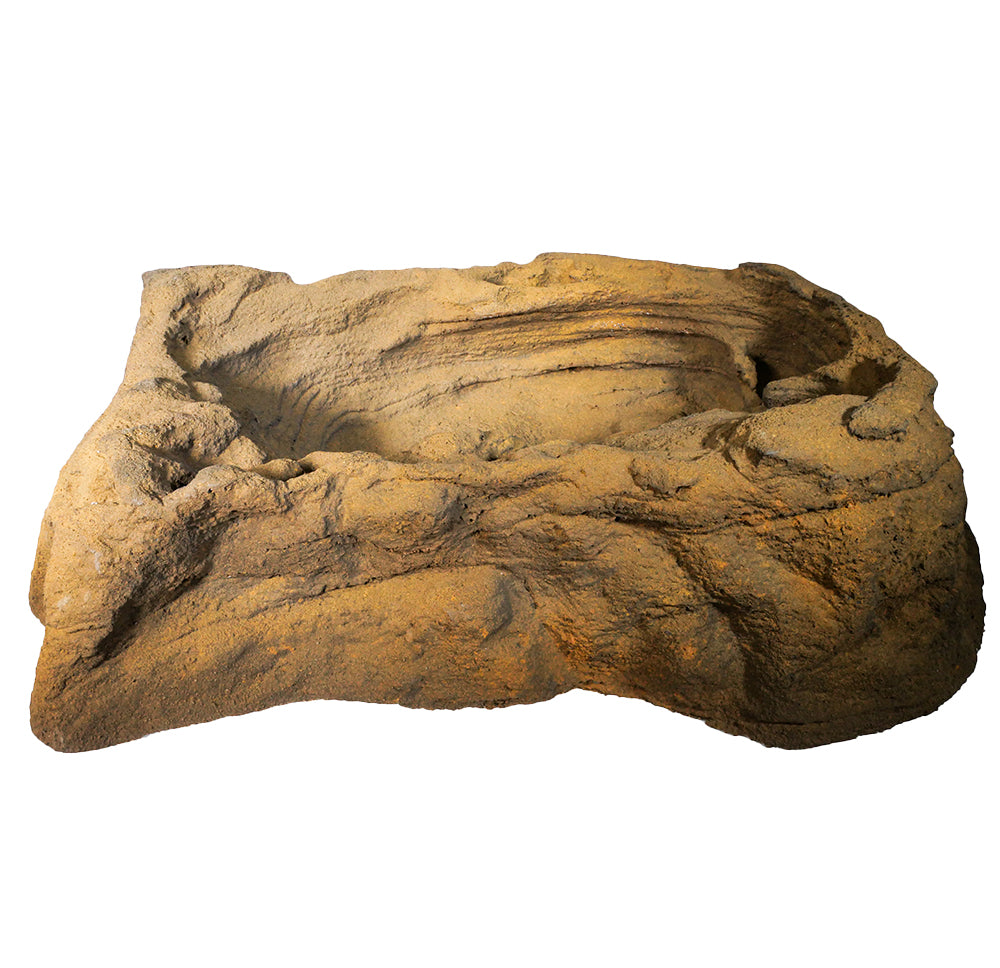 Reptile Rock Water Bowl - RB-007 - Side