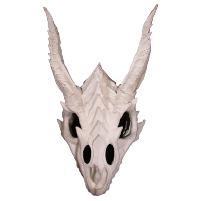 dragon skull large hide front